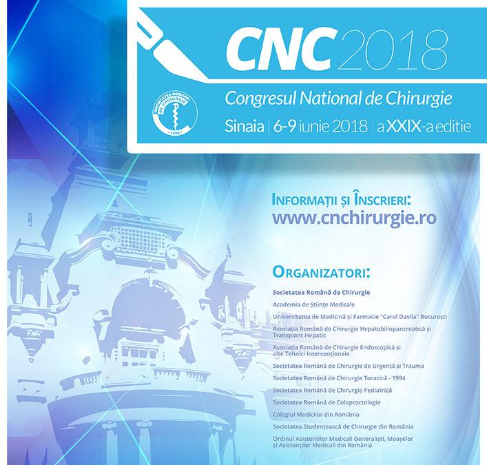 CNC 2018 – Congresul Național de Chirurgie