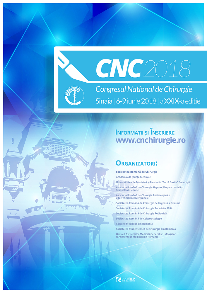 CNC 2018 – Congresul Național de Chirurgie