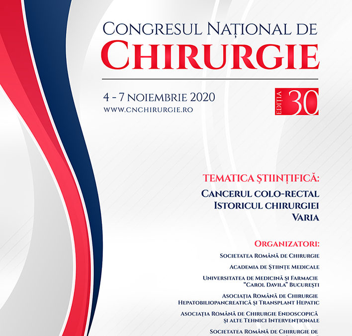 CNC 2020 – Congresul Național de Chirurgie