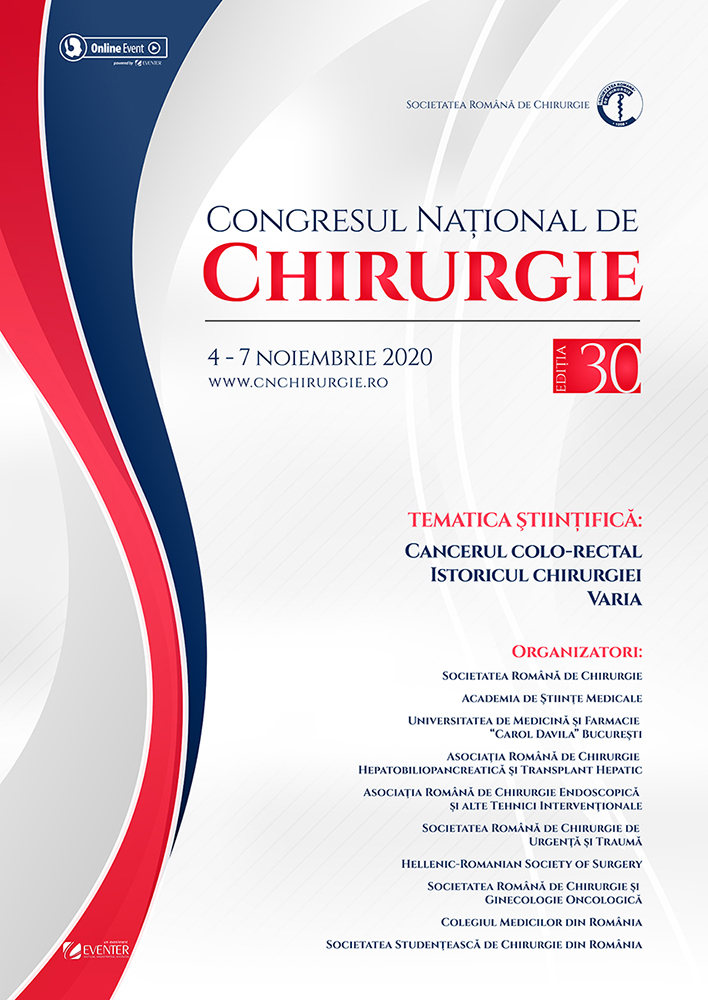 CNC 2020 – Congresul Național de Chirurgie