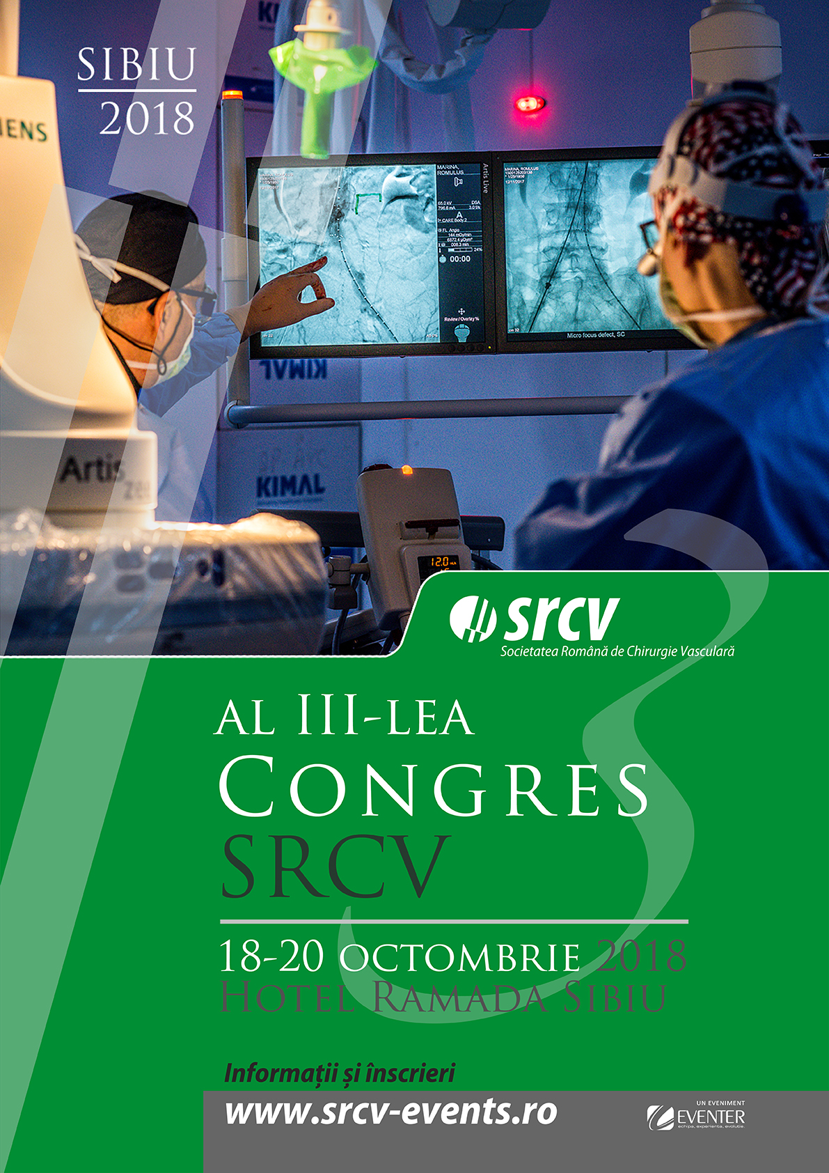 SRCV 2018 – Al III-lea Congres al Societății Române de Chirurgie Vasculară