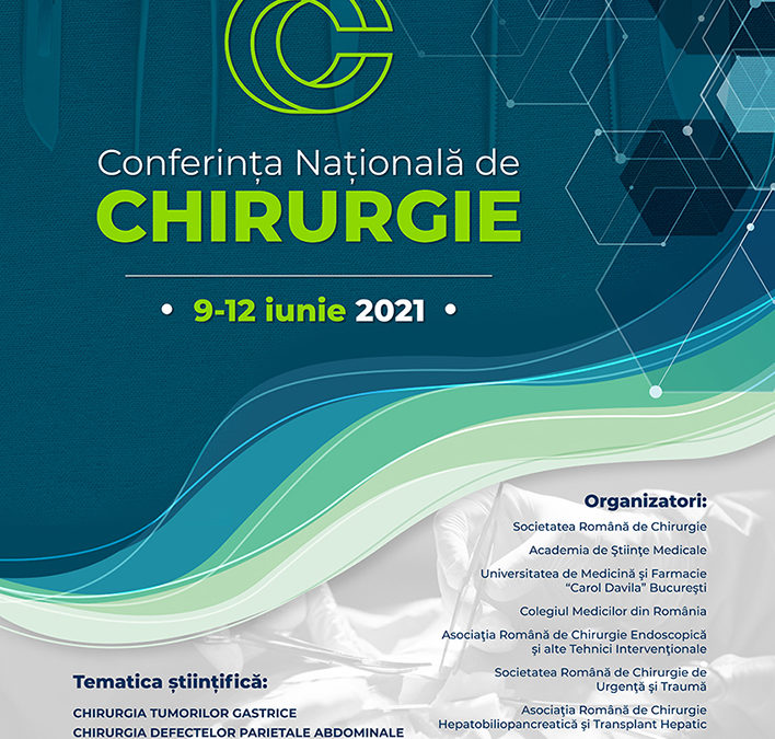 CNC 2021 – Conferința Națională de Chirurgie