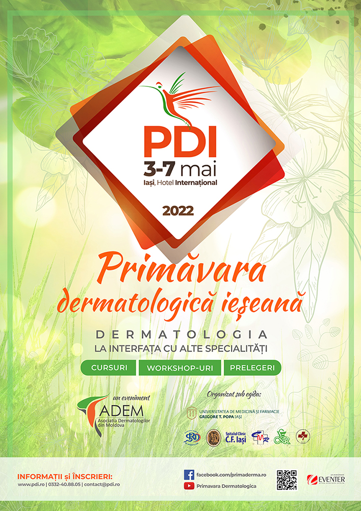 PDI 2022 – Primăvara Dermatologică Ieșeană