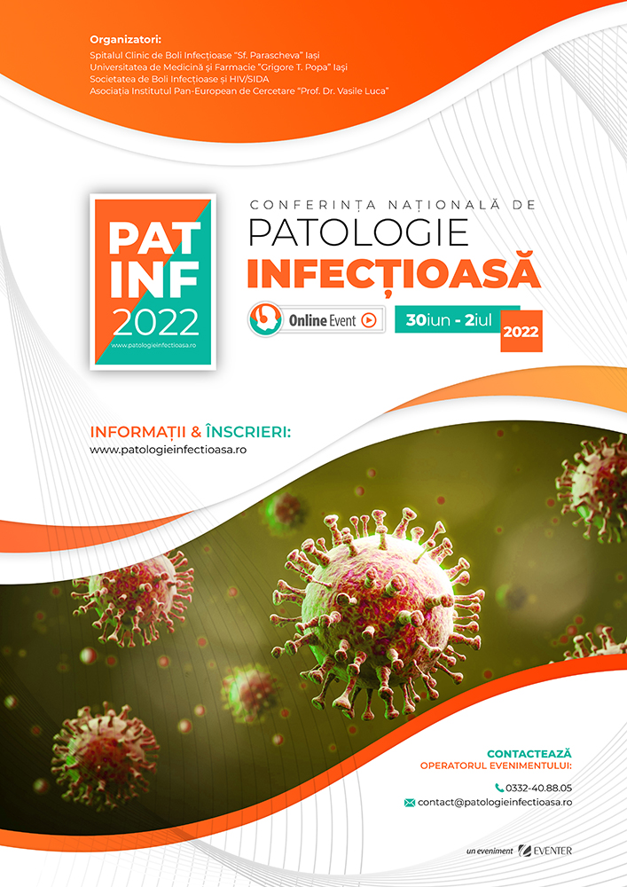PATINF2022 – Conferința Națională de Patologie Infecțioasă