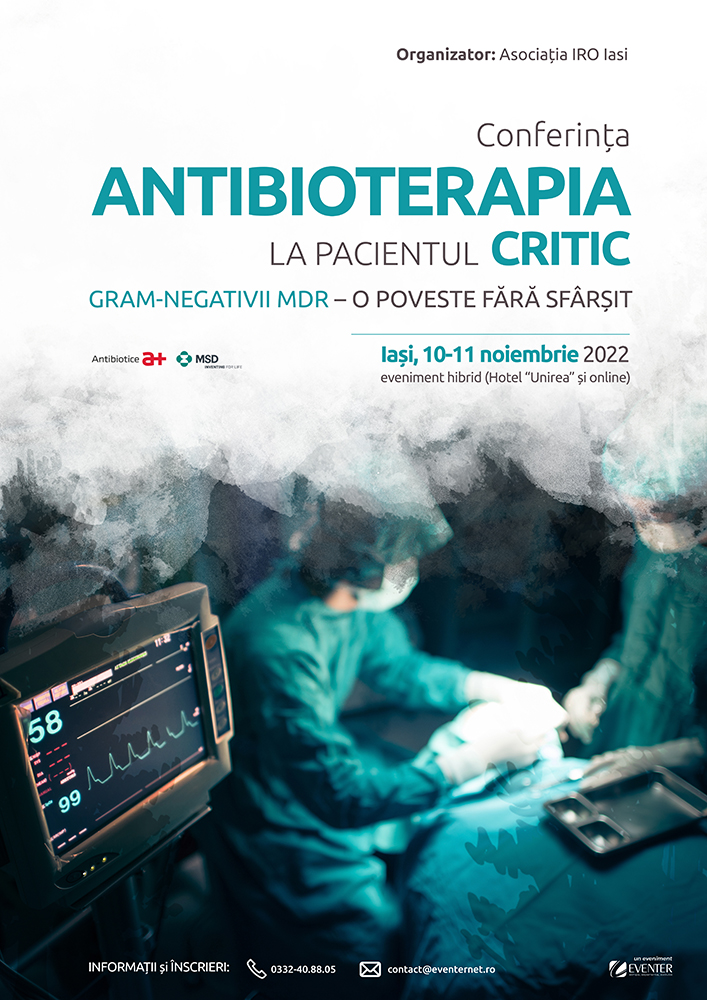 Conferința Antibioterapia la pacientul critic