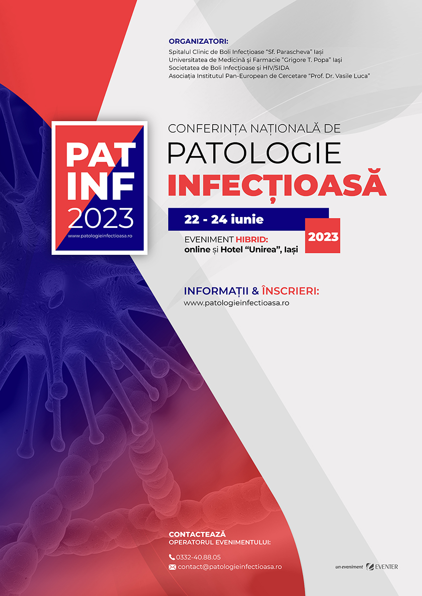 PATINF2023 – Conferința Națională de Patologie Infecțioasă