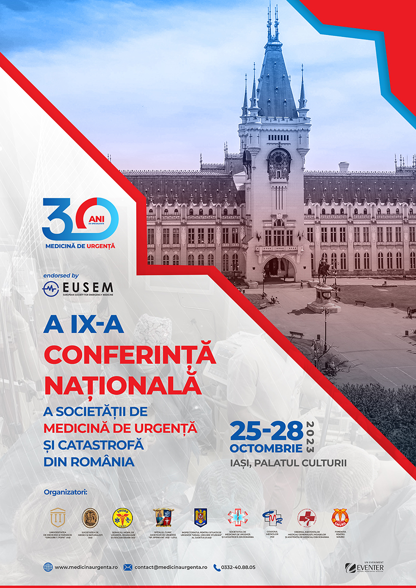 Conferința Națională a Societății de Medicină de Urgență și Catastrofă din România – ediția a IX-a