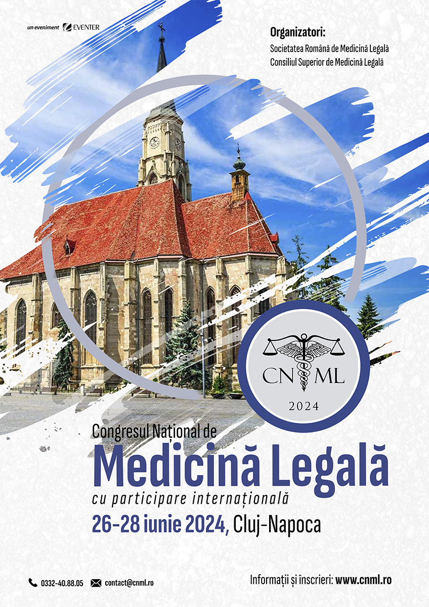 CNML 2024 – Congresul Național de Medicină Legală 2024