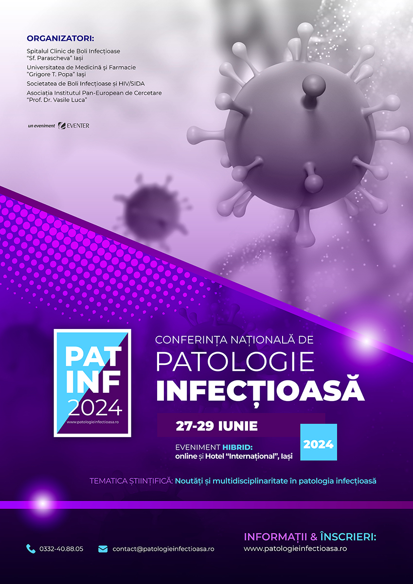 PATINF2024 – Conferința Națională de Patologie Infecțioasă