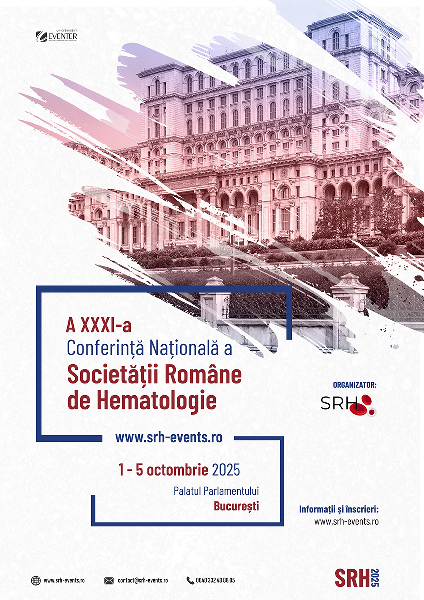Conferința Națională a Societății Române de Hematologie – ediția a 31-a