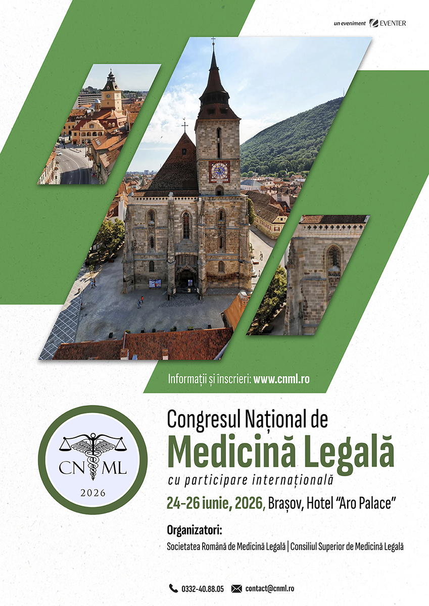 CNML 2026 – Congresul Național de Medicină Legală